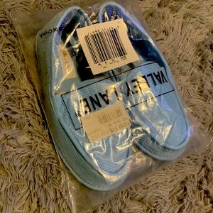 Valley Lane Corduroy Cotton Mens Slippers Sz 9 NWT